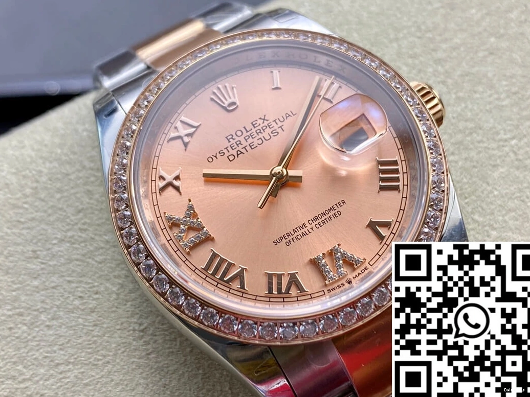 Factory Datejust Gold M126281RBR-0016 Rose EW Rolex 0108